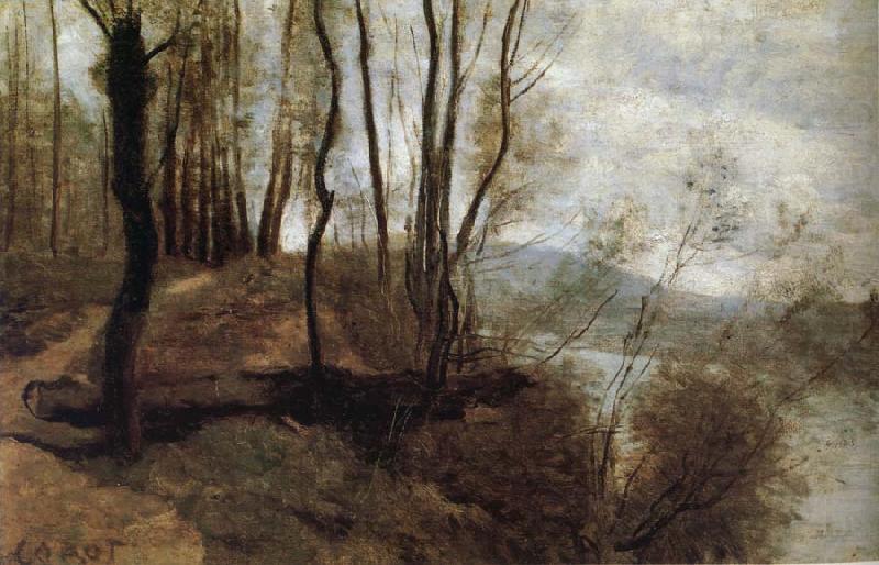 Corot Camille Path on the Rlo china oil painting image
